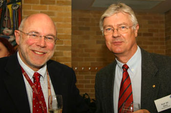 Professor Roy Green (MGSM) and Professor Ed Davis (EFS)
