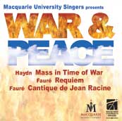 War and Peace Concert Promo Poster