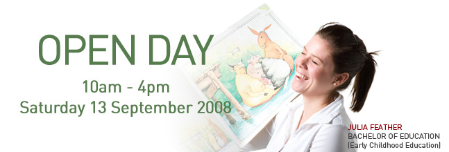 Open Day: 10am-4pm, Saturday 13 September 2008