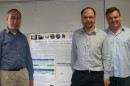 From left to right - A/Prof Kenneth Sheedy, Dr Gil Davis, A/Prof Damian Gore