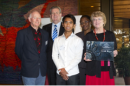 SCARF Inc, Winners of the Jim Samios Memorial Award with Premier of New South Wales, the Honourable Barry O’Farell. L-R: Ted Booth, Barry O’Farrell MP, Pau Lian Naulak, Therese Ngoy, Sharyn McKenzie at the 2012 Building Inclusive Communities Awards Ceremony.