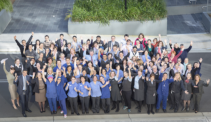  Hip Hip Hooray, Macquarie University Hospital celebrates four successful years.