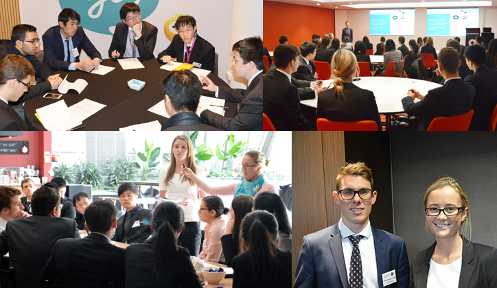  During the first week of their winter vacation, 48 Merit Scholars took part in workshops with six 2014 employer partners including Optus, Ernst & Young, Macquarie Group, Optiver, Johnson, Winter & Slattery and Maddocks Lawyers. Photo: Georgia Scapens
