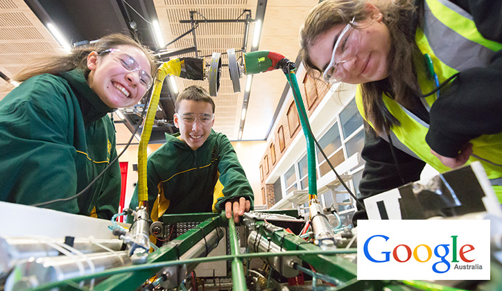 FIRST® Robotics Australia gets boost from Google Australia