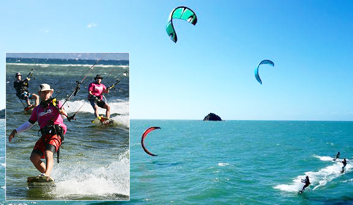 Kitesurfing for a cure: MND researchers tackle world record