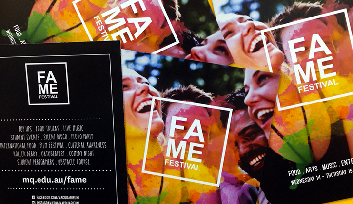 FAME Festival a new beginning for Macquarie community