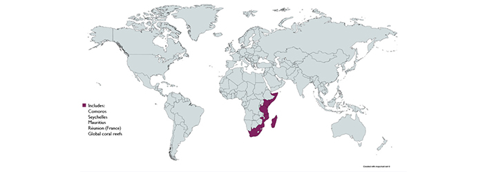 Map of the world