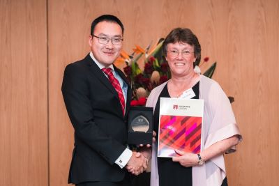Dr Henry Kha, Director of the Conveyancing Law and Practice Course, Macquarie Law School, Sally Muller