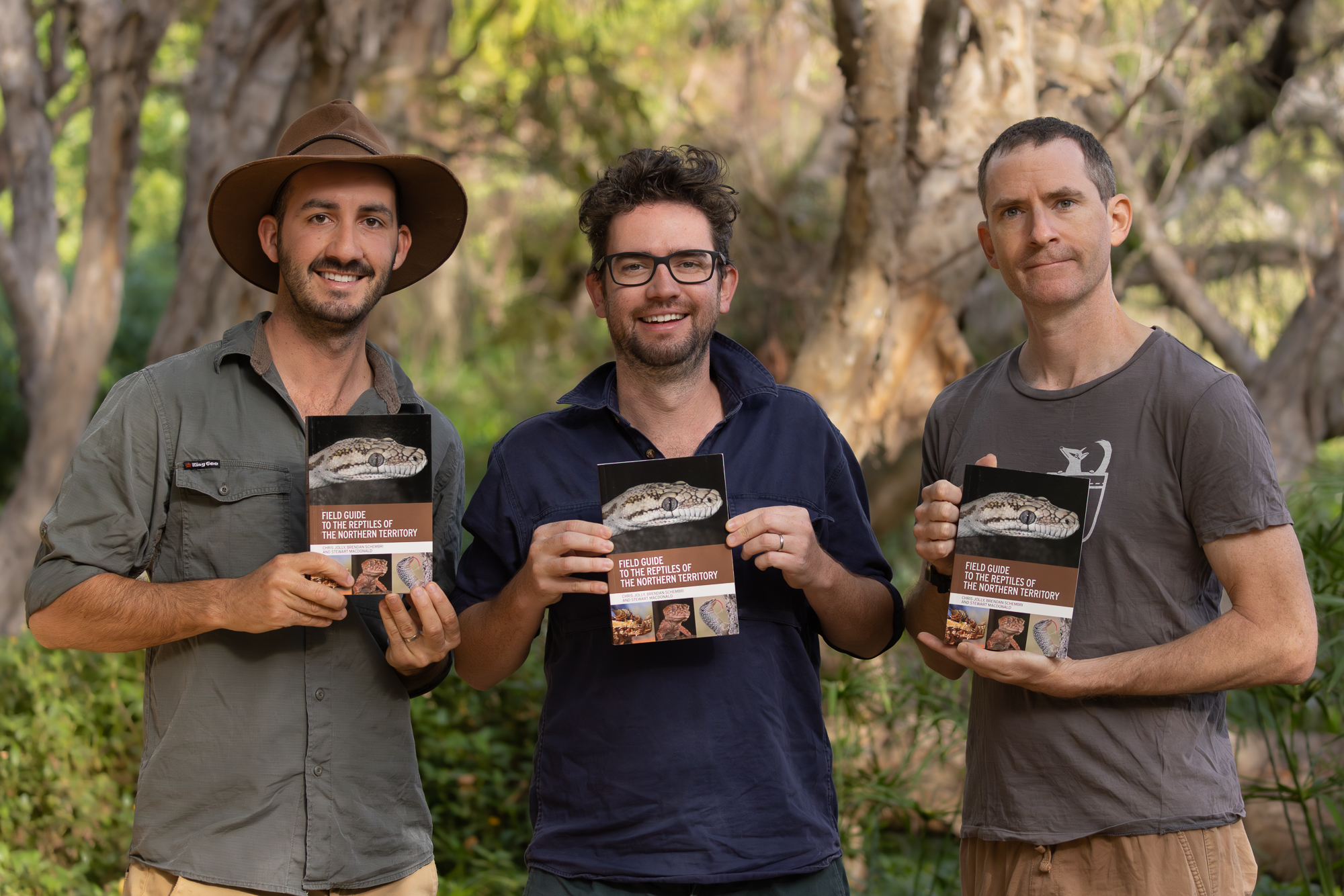 Authors Brendan, Chris, Stewart L to R