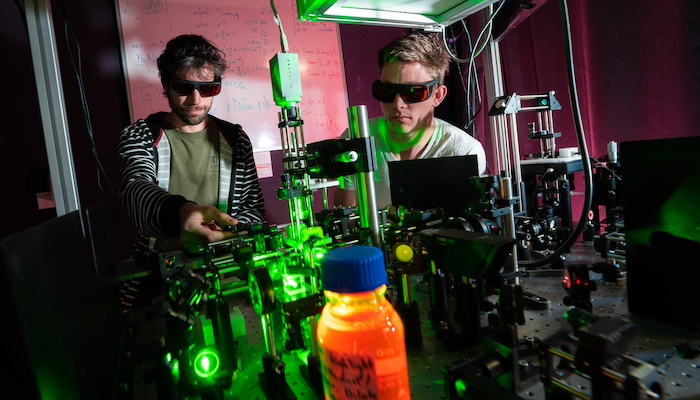 Quantum laser testing
