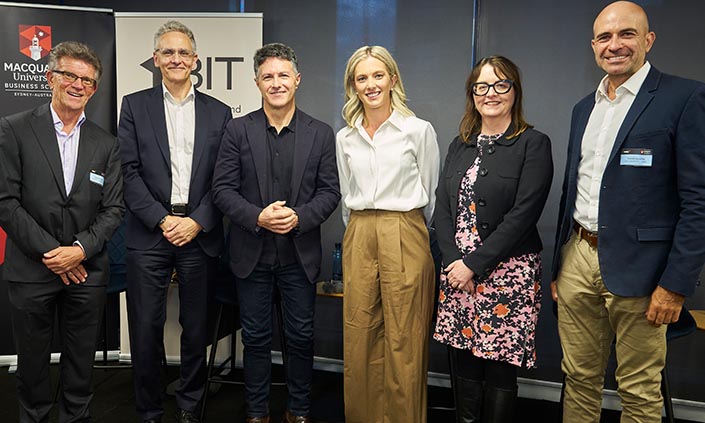 Image from Macquarie Business School’s Leadership Series