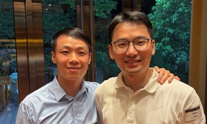 Hank (Hanqing) Lin and Miles (Jianjun) Gan.