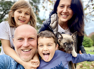 Dean Mackie family