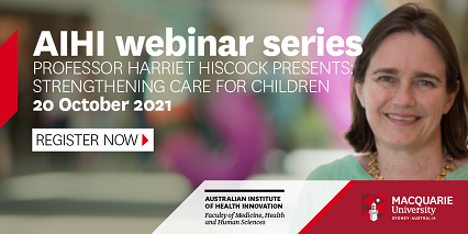 Webinar - Strengthening Care for Children 