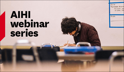 AIHI Webinar Series - Understanding the impact of chronic disease and injury on academic performance