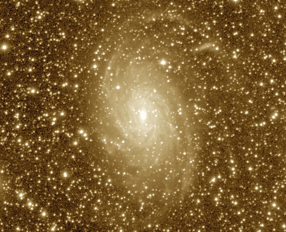 Huntsman image of a NGC spiral galaxy