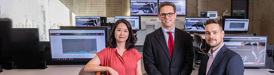 Some of the Finance Decision Lab team