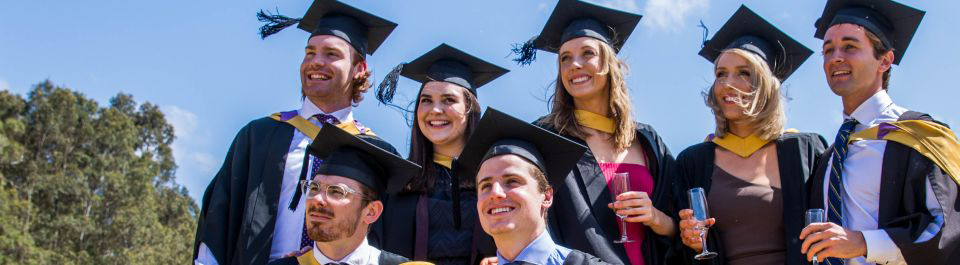 A group of graduates