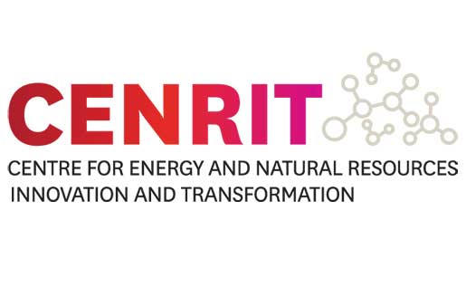 CENRIT The Centre for Energy and Natural Resources Innovation and Transformation written, with molecule diagram