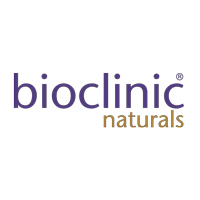 The logo for Bioclinic Naturals: "bioclinic" in purple, "naturals" in smaller font below it in gold.
