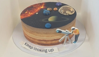 Professor Watson's 80th Birthday cake