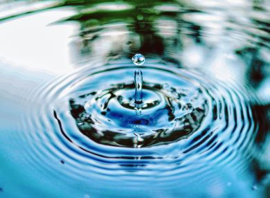 Drip in water  (Photo Credit Jimmy Chang)