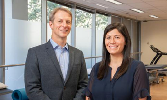 Mark Hancock and Tash Pocovi