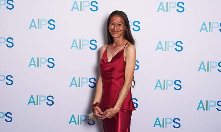 Image of Renee Cawthorne at the Tall Poppy awards