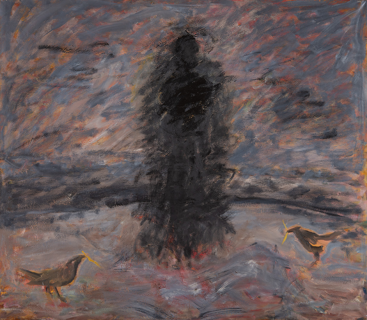 Painting in the Dak: Ken Unsworth exhibition