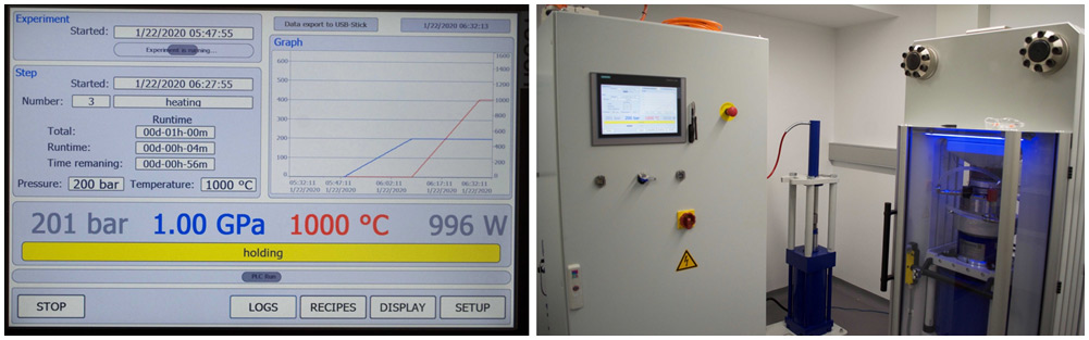 Laboratory operational presses