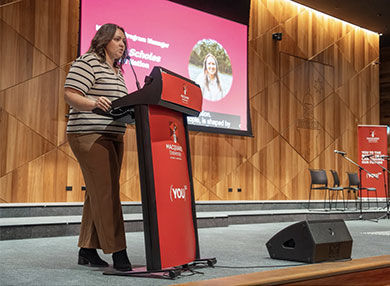 Alanah Scholes, RAP Program Manager for the National Rugby League (NRL)