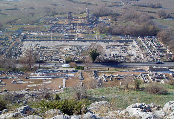 The ruins of Philipi