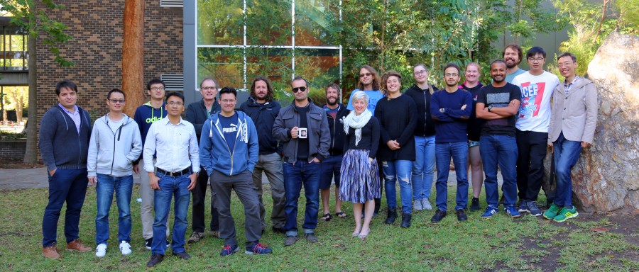 Macquarie MG3 Geophysics group photo