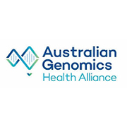 The logo for the Australian Genomics Health Alliance.