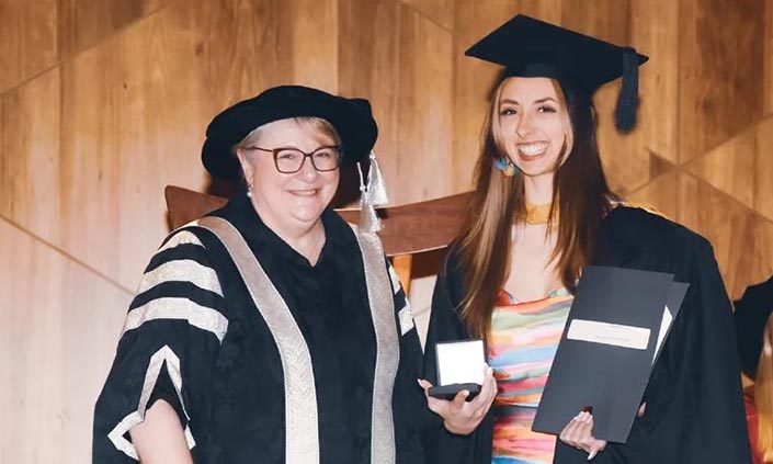 Graduation photo of Naomi