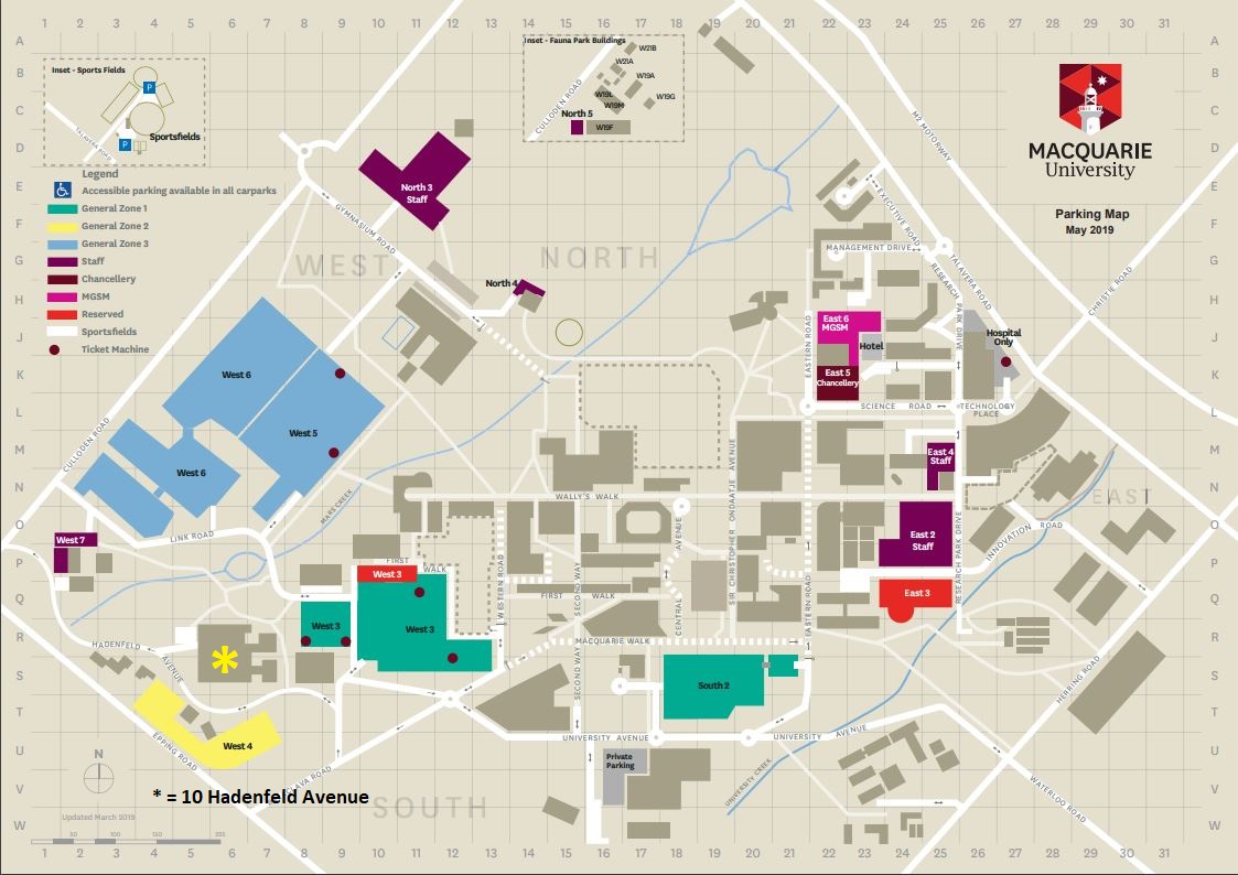 Map of campus