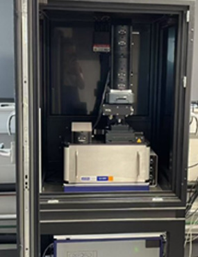 A WiTec: AFM-Confocal Raman-TERS Imaging Microscope System Alpha300R.