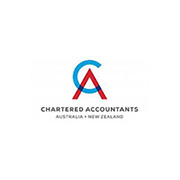 The logo for the Chartered Accountants Aus NZ.