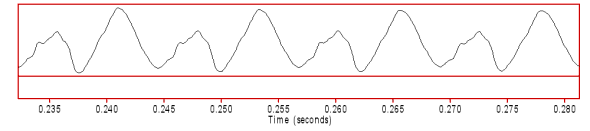 guitar low e wave