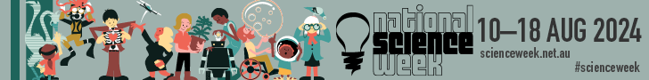 Science Week Banner - Green