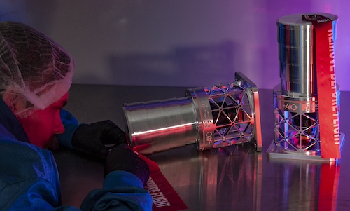 AAO Engineer sets up Malya camera