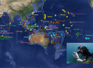 A map of Australasia