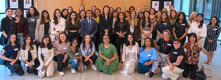 Group photo of Women in Engineering Leadership Forum