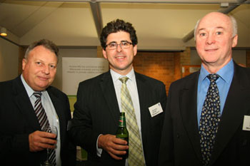 Andrew Bland, (President Ryde Business Forum) and Garry Pearce (President NSW Business Chamber, Northern Sydney Region)