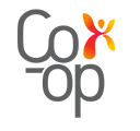 Co-op bookshop logo