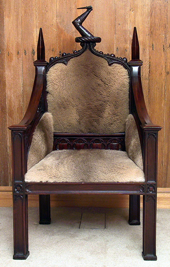 chair three quarter view