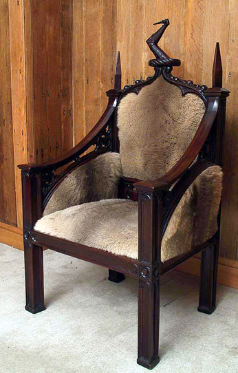 chair three quarter view