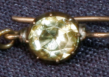 Closeup of citrine