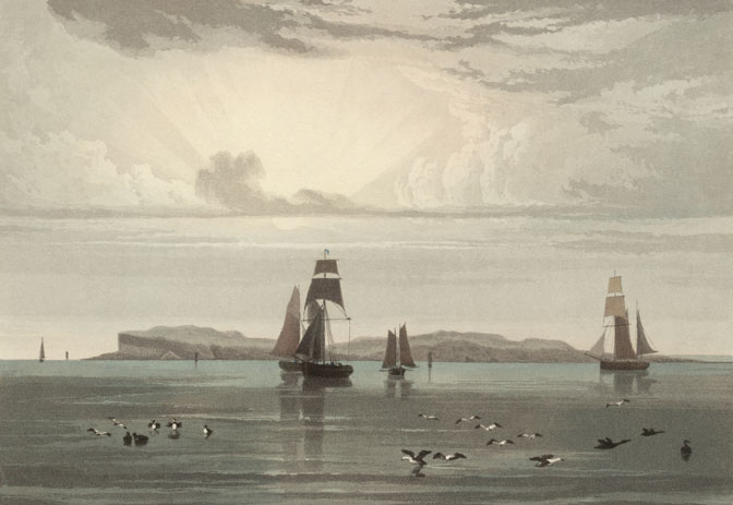 Staffa from the East