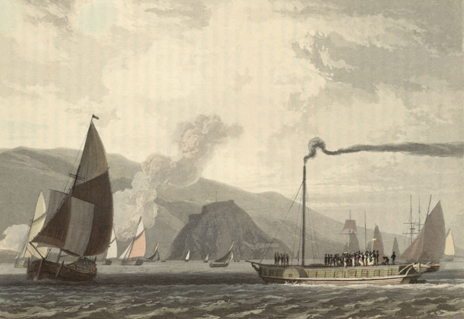 Steam boat on the Clyde